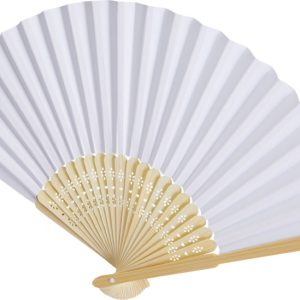 Wachlarz Carmen z bambusa i papieru 12704001